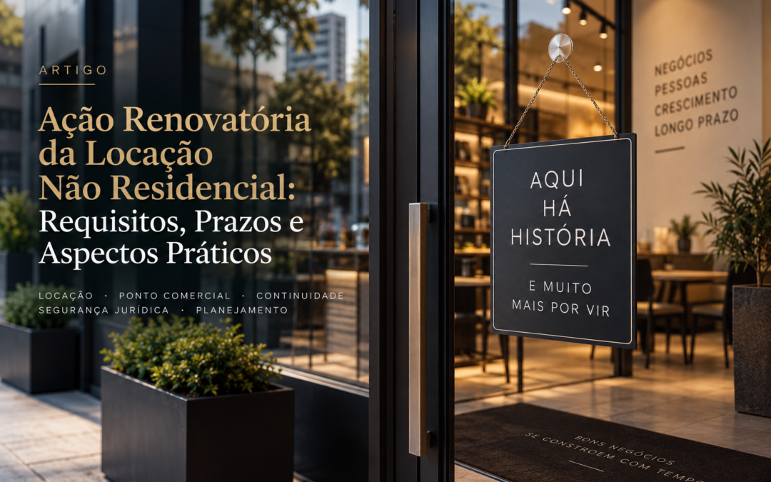 Ação Renovatória da Locação não Residencial: Requisitos, Prazos e Aspectos Práticos